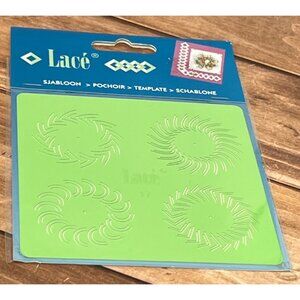 Lacé Paper Cutting Template Stencil Schablone 112307/2017 Steel